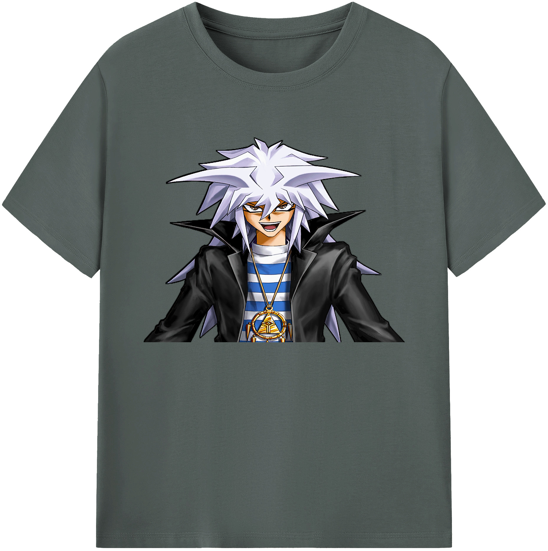 （画像用） 遊☆戯☆王 Yu-Gi-Oh! 綿100％ メンズ半袖Tシャツ｜肌触りやわらか＆通気性